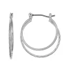 Sonoma Goods For Life™ Double Hoop Earrings -Sonoma Goods For Life Women 2398182