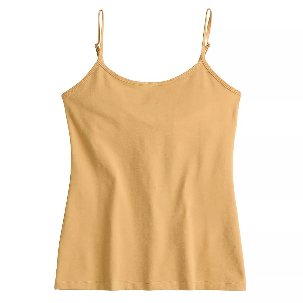 Women's Sonoma Goods For Life® Everyday Built-In Support Camisole 6 Women's Sonoma Goods For Life® Everyday Built-In Support Camisole - Image 4