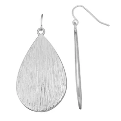 Sonoma Goods For Life® Textured Teardrop Drop Earrings