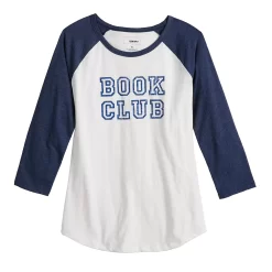 Women's Sonoma Goods For Life® Baseball Tee -Sonoma Goods For Life Women 4008826 ALT5