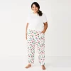 Plus Size Sonoma Goods For Life® Knit Pajama Pants 1 Plus Size Sonoma Goods For Life® Knit Pajama Pants -Sonoma Goods For Life Women 4212360 Forest Friends