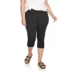 Plus Size Sonoma Goods For Life® Knit Capri Leggings -Sonoma Goods For Life Women 4878367 Black