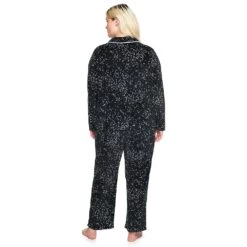 Plus Size Sonoma Goods For Life® Velour Pajama Shirt & Pajama Pants Set 6 Plus Size Sonoma Goods For Life® Velour Pajama Shirt & Pajama Pants Set -Sonoma Goods For Life Women 5033014 ALT