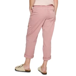 Women's Sonoma Goods For Life® Comfort Waist Utility Capri Pants -Sonoma Goods For Life Women 5237613 ALT