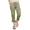 Women's Sonoma Goods For Life® Comfort Waist Utility Capri Pants -Sonoma Goods For Life Women 5237613 Sydney Olive