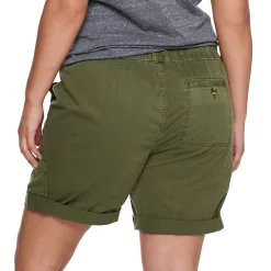 Plus Size Sonoma Goods For Life® Utility Bermuda Shorts 5 Plus Size Sonoma Goods For Life® Utility Bermuda Shorts -Sonoma Goods For Life Women 5242679 ALT