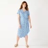 Petite Sonoma Goods For Life® Midi Shirtdress 1 Petite Sonoma Goods For Life® Midi Shirtdress -Sonoma Goods For Life Women 5316708 Indigo Quilt
