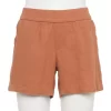 Women's Sonoma Goods For Life® 5" Pull-On Easy Shorts -Sonoma Goods For Life Women 5526329 Mocha Frosting