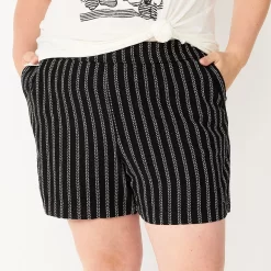 Plus Size Sonoma Goods For Life® Easy Pull-On Shorts