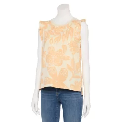 Women's Sonoma Goods For Life® French Terry Flutter-Sleeve Top