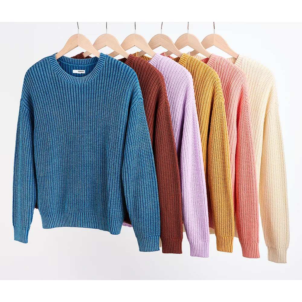 Women's Sonoma Goods For Life® Textured Drop-Shoulder Sweater 5 Women's Sonoma Goods For Life® Textured Drop-Shoulder Sweater - Image 3