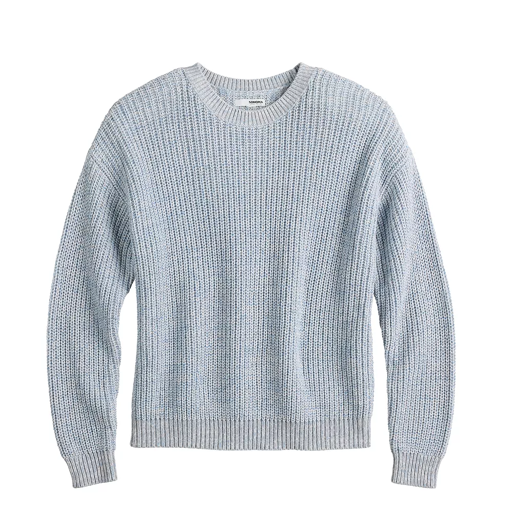 Women's Sonoma Goods For Life® Textured Drop-Shoulder Sweater 6 Women's Sonoma Goods For Life® Textured Drop-Shoulder Sweater - Image 4