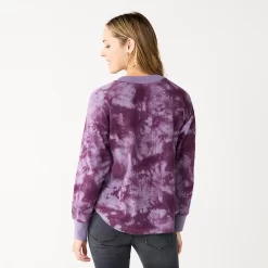 Women's Sonoma Goods For Life® Mockneck Waffle Top 7 Women's Sonoma Goods For Life® Mockneck Waffle Top -Sonoma Goods For Life Women 5672315 ALT