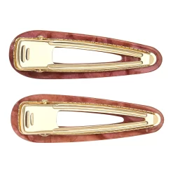 Women's Sonoma Goods For Life® Matte Acetate Red Clip 2 Pack Set -Sonoma Goods For Life Women 5673563 ALT