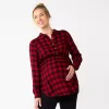 Maternity Sonoma Goods For Life® Belted Empire-Waist Tunic Shirt