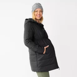 Maternity Sonoma Goods For LifeĀ® Cinch Waist Puffer Jacket