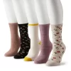 Sonoma Goods For Life® 5 Pack Floral Crew Socks