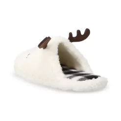 Sonoma Goods For Life Woman's Jammies For Your Families® Reindeer Slippers -Sonoma Goods For Life Women 5743900 ALT2