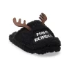 Sonoma Goods For Life Woman's Jammies For Your Families® Reindeer Slippers -Sonoma Goods For Life Women 5743900 Black