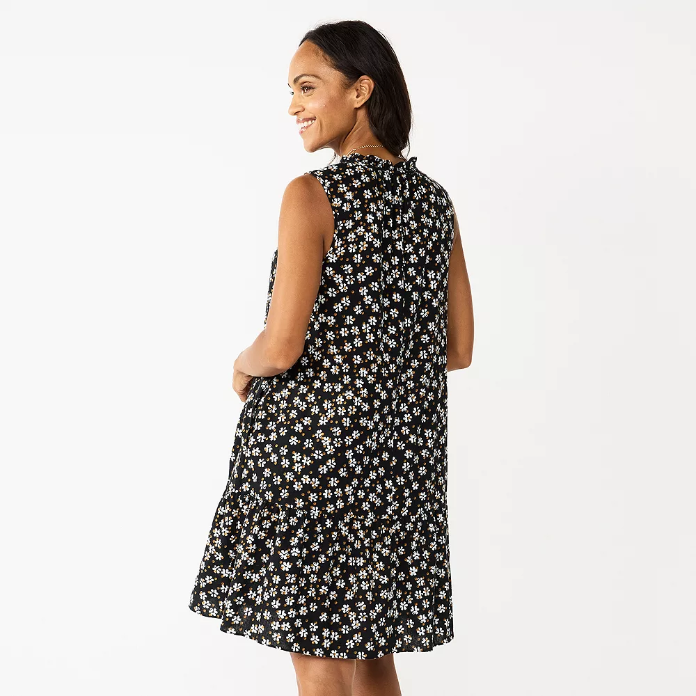 Women's Sonoma Goods For Life® Tiered Sleeveless Dress 4 Women's Sonoma Goods For Life® Tiered Sleeveless Dress - Image 2