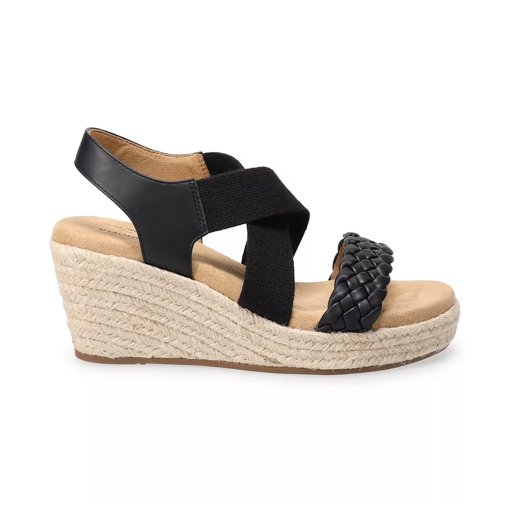Sonoma Goods For Life® Coraa Women's Espadrille Wedge Sandals 4 Sonoma Goods For Life® Coraa Women's Espadrille Wedge Sandals - Image 2
