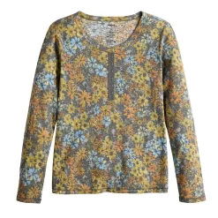 Women's Sonoma Goods For Life® Essential Henley Top -Sonoma Goods For Life Women 5816147 ALT5