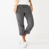 Women's Sonoma Goods For Life® Paperbag Waist Capri Pants