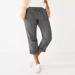 Women's Sonoma Goods For Life® Paperbag Waist Capri Pants