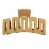 Sonoma Goods For Life® Tan Rubberized Geometric Cutout Claw Clip -Sonoma Goods For Life Women 5819339