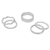 Sonoma Goods For Life® Silver Tone 5-piece Textured Ring Set -Sonoma Goods For Life Women 5831666