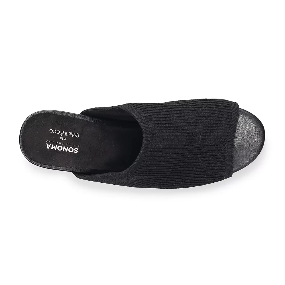 Sonoma Goods For Life® Helenn Women's Heeled Slide Sandals 7 Sonoma Goods For Life® Helenn Women's Heeled Slide Sandals - Image 5