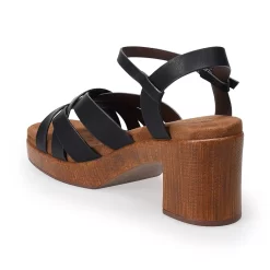 Sonoma Goods For Life® Irenne Women's Faux Wood Platform Sandals -Sonoma Goods For Life Women 5879114 ALT2