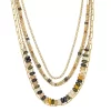 Sonoma Goods For Life® Gold Tone 5 Row Multi Chunky Bead And Chains Necklace 2 Sonoma Goods For Life® Gold Tone 5 Row Multi Chunky Bead And Chains Necklace -Sonoma Goods For Life Women 5912036