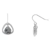 Sonoma Goods For Life® Silver Tone Blue And Metal Teardrop Drop Earrings -Sonoma Goods For Life Women 5912966