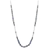 Sonoma Goods For Life® Silver Tone Blue Beaded Long Necklace
