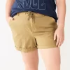 Plus Size Sonoma Goods For Life® Utility Shorts