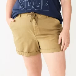 Plus Size Sonoma Goods For Life® Utility Shorts