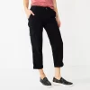 Petite Sonoma Goods For Life® Cargo Utility Capri Pants