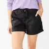 Women's Sonoma Goods For Life® 5" Utility Shorts -Sonoma Goods For Life Women 5927776 Black