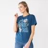 Women's Sonoma Goods For Life® Relaxed Graphic Tee -Sonoma Goods For Life Women 5974706 Blue Flourish