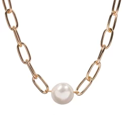 Sonoma Goods For Life® Gold Tone Simulated Pearl Chain Necklace