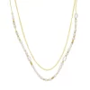 Sonoma Goods For Life® Gold Tone Beaded & Simulated Pearl Chain Layered Necklace -Sonoma Goods For Life Women 6067920