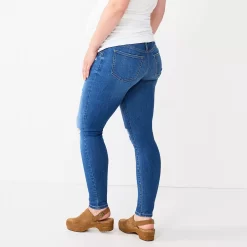 Maternity Sonoma Goods For Life® Over-the-Belly Clean-Hem Jeggings -Sonoma Goods For Life Women 6120538 ALT