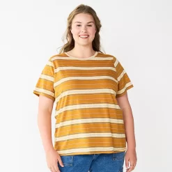 Plus Size Sonoma Goods For Life® Everyday Crewneck Tee